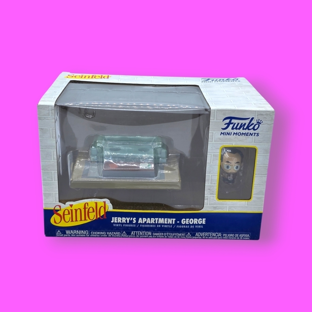 Funko Mini Moments Seinfeld Jerry's Apartment George Vinyl Figure Set